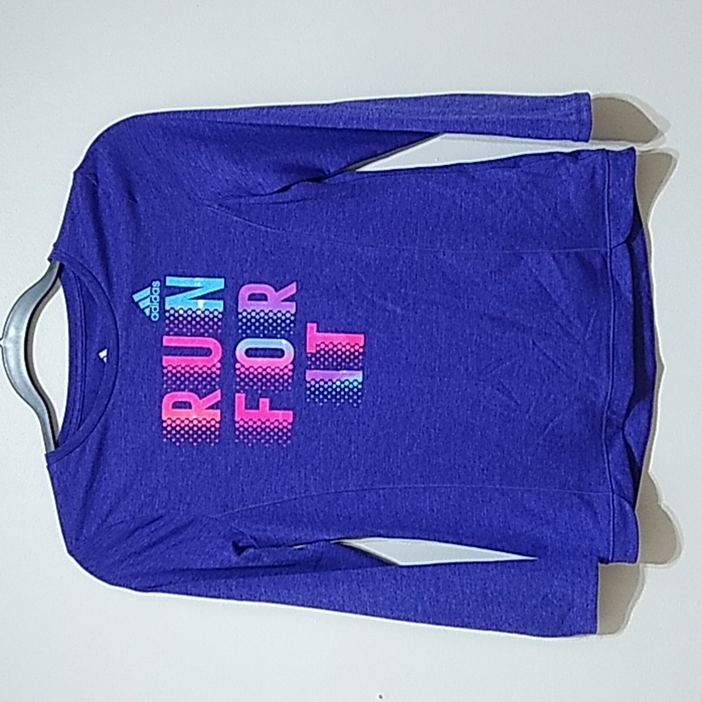 Adidas Climalite Girl's Ling Sleeve Top